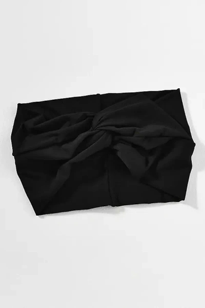 By Anthropologie Twist-knot Headband In Black