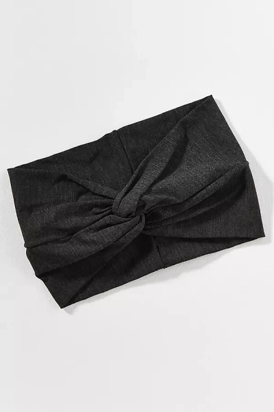 By Anthropologie Twist-knot Headband In Black