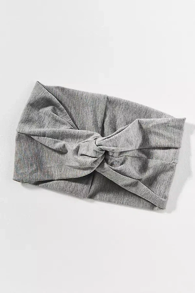 By Anthropologie Twist-knot Headband In Gray