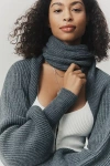 By Anthropologie Twist Shrug Sweater In Gray