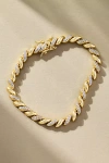 By Anthropologie Twisted Pavé Bracelet In Gold