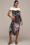 By Anthropologie Twofer Midi Slip Dress