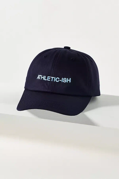 By Anthropologie Typewriter Baseball Cap In Black