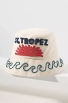 By Anthropologie Vacation Beaded Bucket Hat