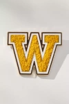 By Anthropologie Varsity Monogram Brooch In Yellow