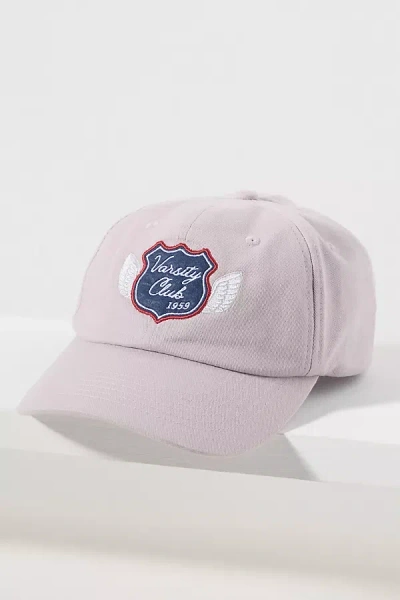 By Anthropologie Varsity Patch Baseball Cap In Neutral