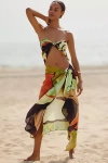 By Anthropologie Vismaya Printed Cotton Scarf Top