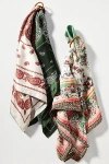 By Anthropologie Wallpaper Floral Hair Scarves, Set Of 2 In Multi