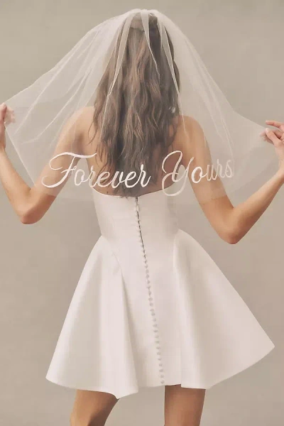 By Anthropologie Weddings Forever Yours Veil In White