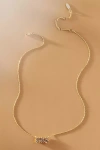 By Anthropologie Weddings Mrs. Bubble Letter Necklace In Gold