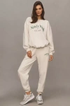 By Anthropologie Weddings Newly Wed Crew-neck Sweatshirt In Beige