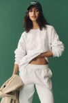 By Anthropologie Weddings Newly Wed Crew-neck Sweatshirt In White