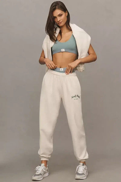 By Anthropologie Weddings Newly Wed Sweatpants In Beige