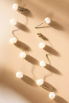 By Anthropologie Weddings Pearl Front-back Drop Earrings