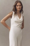 By Anthropologie Weddings Solid Satin Sash In White