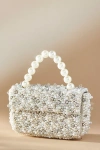By Anthropologie Weddings The Fiona Beaded Bag: Pearl-strap Embellished Edition In White
