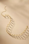 BY ANTHROPOLOGIE WEIGHTLESS LINK CHOKER NECKLACE