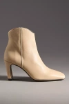 By Anthropologie Western Ankle Boots In Beige
