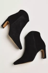 By Anthropologie Western Ankle Boots In Black