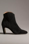 By Anthropologie Western Ankle Boots In Black