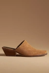 By Anthropologie Western Mules In Yellow