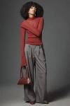 By Anthropologie Wide-leg Trousers In Multi