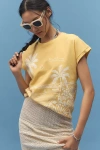 By Anthropologie Wild Fever Studio X Anthropologie Muscle Boxy Graphic Tee