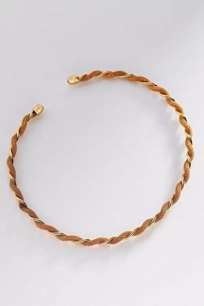 By Anthropologie Winding Delicate Collar Necklace In Gold