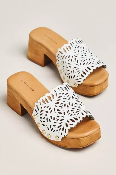 By Anthropologie Woodbottom Mule Heels In Multi