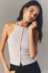 By Anthropologie Wool & Cashmere Button Sweater Tank