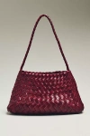 By Anthropologie Woven Shoulder Bag In Purple
