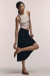 By Anthropologie Woven Tie-up Heels In Beige