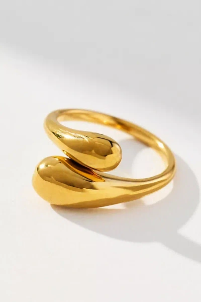 By Anthropologie Wrap Ring In Gold
