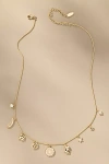 By Anthropologie Zodiac Charm Necklace In Gold