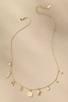 By Anthropologie Zodiac Charm Necklace In Gold