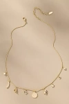 By Anthropologie Zodiac Charm Necklace In Gold