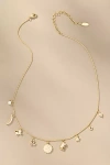 By Anthropologie Zodiac Charm Necklace In Gold