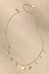 By Anthropologie Zodiac Charm Necklace In Gold