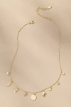 By Anthropologie Zodiac Charm Necklace In Gold