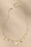 By Anthropologie Zodiac Charm Necklace In Gold