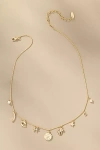 By Anthropologie Zodiac Charm Necklace In Gold