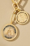 By Anthropologie Zodiac Coin Necklace