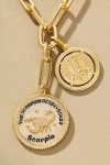 By Anthropologie Zodiac Coin Necklace
