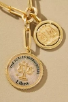 By Anthropologie Zodiac Coin Necklace