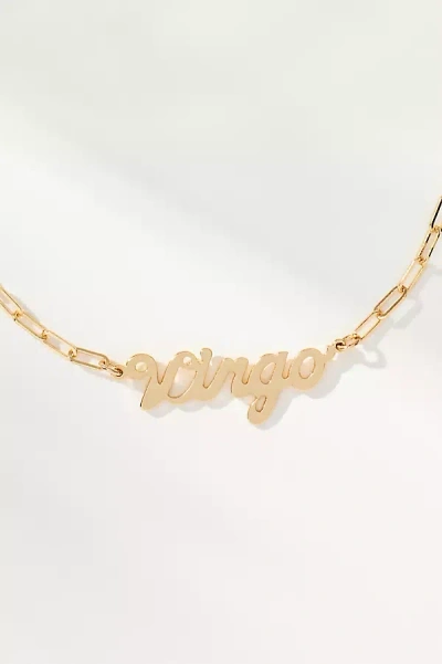 By Anthropologie Zodiac Necklace In Zodiac