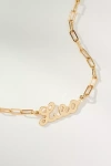 BY ANTHROPOLOGIE GOLD-PLATED ZODIAC NECKLACE