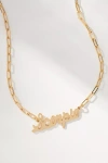 By Anthropologie Zodiac Necklace In Zodiac