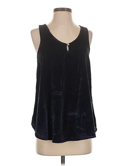 Pre-owned By Any Other Name Sleeveless Blouse In Black