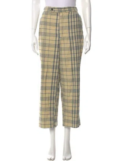 Pre-owned By Any Other Name Wool Wide Leg Pants In Neutral
