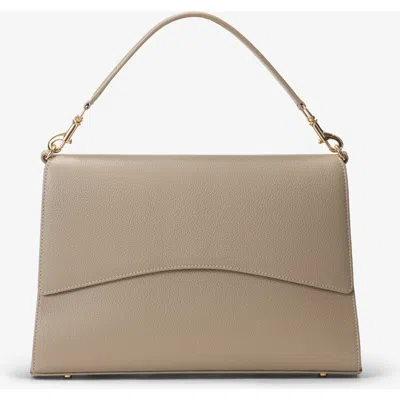 By Banoo Classic Slim Briefcase In Nude